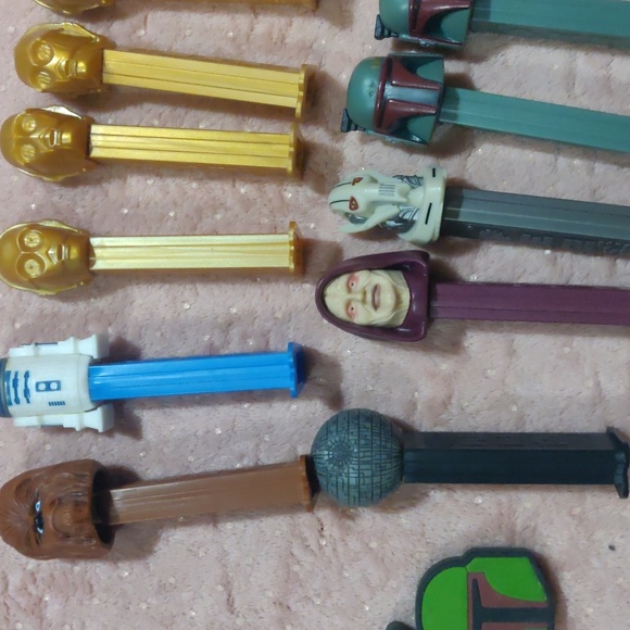 Star Wars Pez Dispensers &1 Eraser - Picture 2 of 11